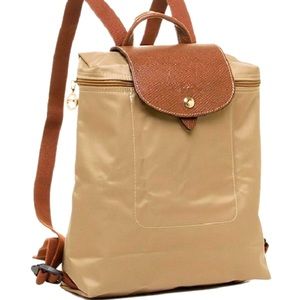 Longchamp Le Pliage Beige Backpack